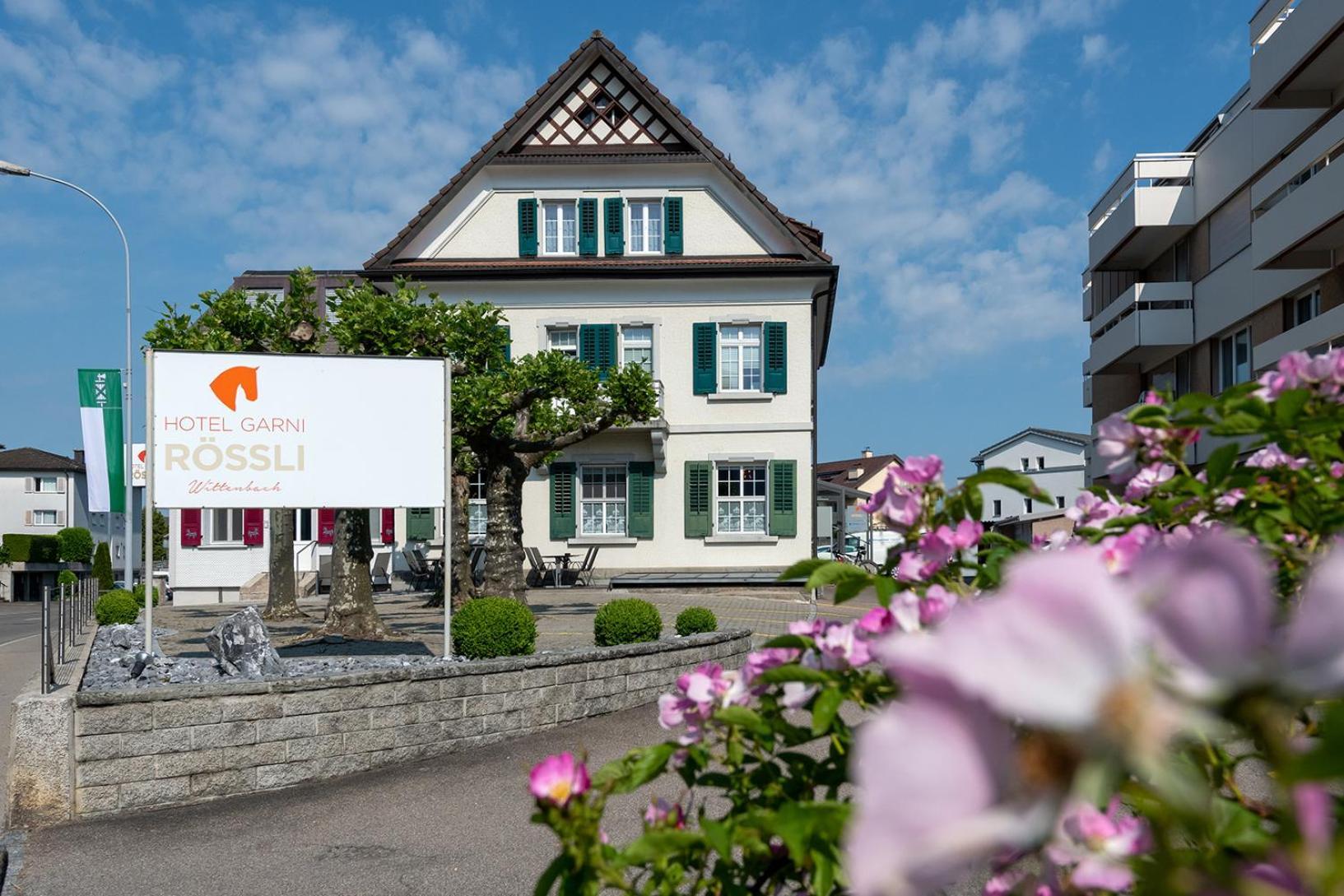 Wittenbach Hotel Garni Roessli מראה חיצוני תמונה